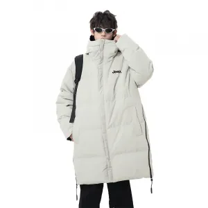 Пуховик Unisex из коллекции Fashion Sports Jeep, star серый