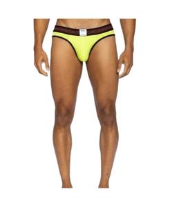 Мужские сетчатые трусы - спортивное нижнее белье BIKE Athletic, Yellow