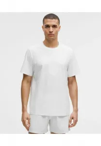 Полосатая сетчатая теннисная базовая футболка Lululemon, White