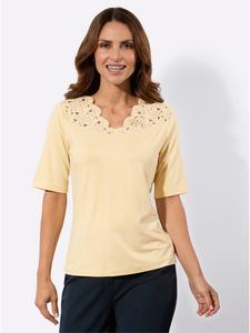 Кружевная рубашка цвета ванили WITT WEIDEN