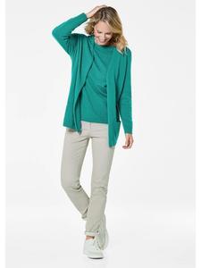 Кардиган GOLDNER Kaschmirstrickjacke, цвет smaragd