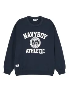 Толстовка с графичным принтом Chocoolate, синий