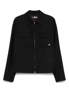 Куртка-рубашка на молнии AMIRI, черный