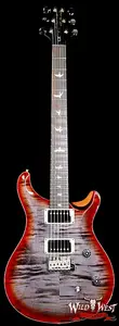 2024 Paul Reed Smith PRS Wild West Guitars Специальная серия CE 24 с окрашенной в черный цвет грифом, звукосниматели 57/08 с крышками, выцветший серо-черно-вишневый взрыв, 7,60 фунтов