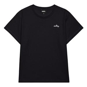 Женская футболка Salty с высокой талией Dalix, Black