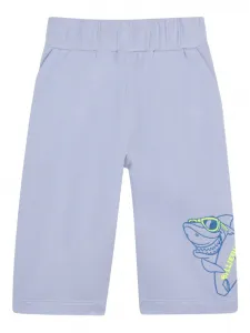 Шорты-бермуды с принтом Billieblush, синий