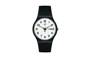 Унисекс белые часы 41 мм SO29B703 SWATCH