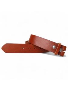 Кожаный ремень, сменный ремень коньячного цвета FRONHOFER