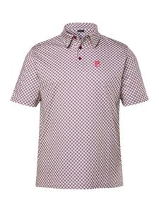 Рубашка-поло цвета темной шпатлевки Boston Park