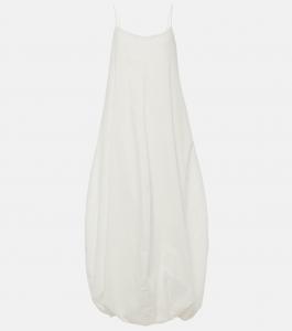 Анаис хлопковое макси-платье Faithfull, белый