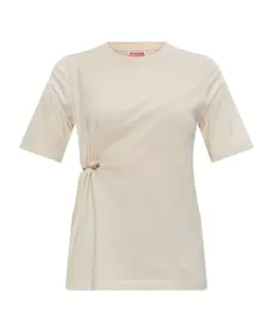 Футболка с аппликацией Kenzo, бежевый