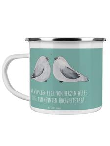 Керамическая кружка на 9-ю годовщину свадьбы с надписью Морской бриз Mr. & Mrs. Panda