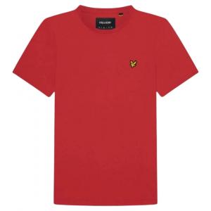 Гала- футболка бренда lyle scott с логотипом на груди Lyle & Scott, красный