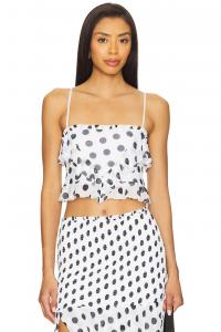 Топ Koin Afrm, blanc dot