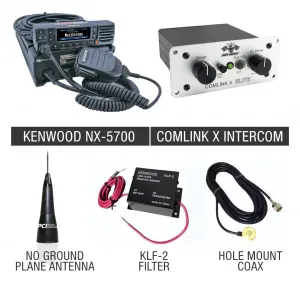 Гоночный комплект PCI Race Radios Kenwood NX-5700 Comlink X
