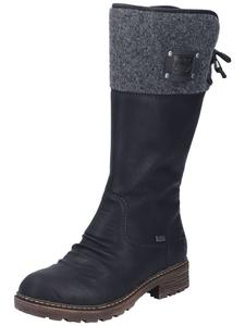 Сапоги rieker, цвет schwarz/grau