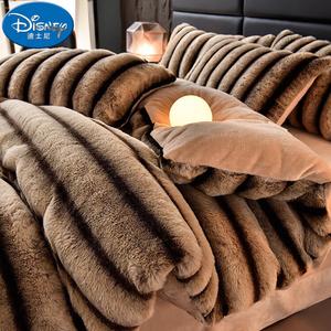 Disney Комплект постельного белья 1.5, 4 предмета, пододеяльник 200x230 см, 5 кг, плотный, полосатый, цвет хаки