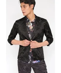 Куртка TORNADO MART Silky Flower JQ с рукавами 3/4, цвет Black