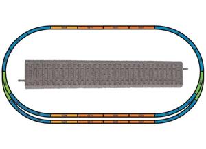 Пико, Комплект насыпей для дорожек а+е Piko