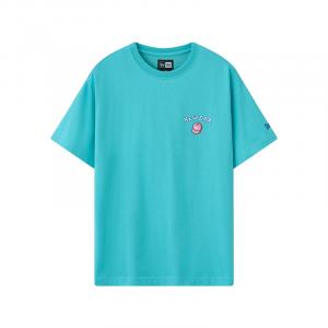 New Era Футболка унисекс голубая Lake Blue