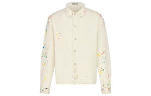 Ежеквартальные новинки Рубашка мужская белая Dior, белый