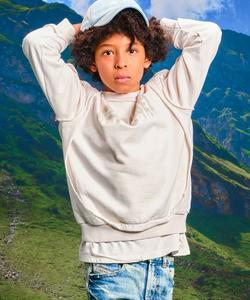 Детская и подростковая толстовка с логотипом бренда DIESEL.