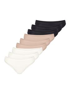 Sloggi Трусы Mini Slip GO Daily Cotton in Schwarz / beige / weiß