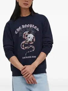 Толстовка с принтом The Kooples, синий