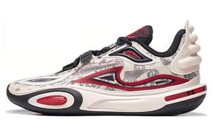 Баскетбольные кроссовки All City 11 V2 для детей и подростков, унисекс, низкие, красные и белые Lining