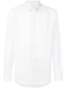 Рубашка с потайной планкой на пуговицах Givenchy, белый