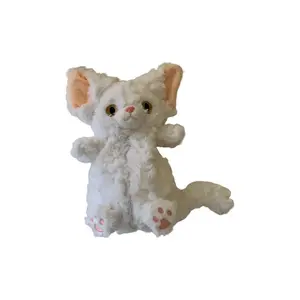 Пенал с милыми котятами освежающие немецкие куклы-котята плюшевая кукла высота 25см KUMAOYA, белый