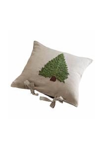 Наволочка Loberon Amuré, 50x50 см, зеленый