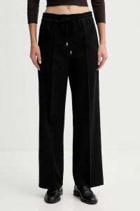 Брюки с шерстью Liviana Conti, черный