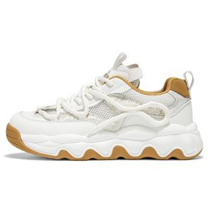 Износостойкие и легкие низкие массивные кроссовки men's SENGUIBUCK, бежевый