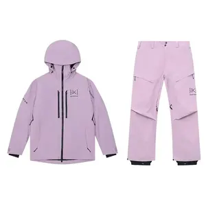 Комплект лыжного костюма AK SWASH для мужчин BURTON, светло-фиолетовый