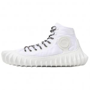 Bottega Veneta Кроссовки casual high top Denver Fabric, мужские, белые