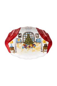 Сервировочная тарелка 40 см Costa Nova, мультиколор