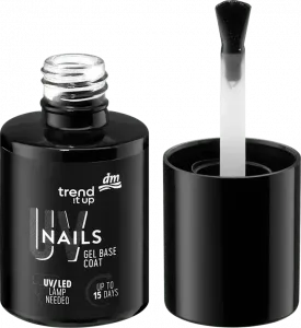 УФ-лак для ногтей trend !t up UV Unterlack Gel Base Coat, 9 ml