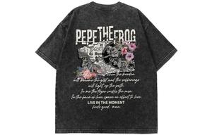 Футболка унисекс Pepe The Frog, оранжево-красная