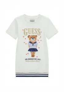 Платье-Джерси besticktes Guess, Weiß