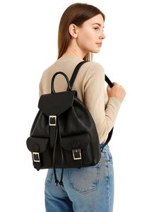 Рюкзак "Чикалетта" черного цвета collezione alessandro