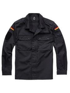 Куртка "Bw Field Tunic" черного цвета Brandit