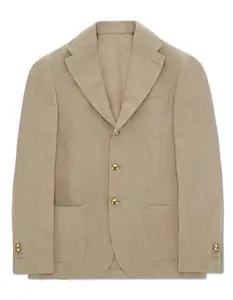 Блейзер с накладными карманами Mag Fortela, бежевый