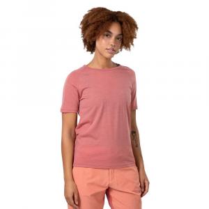 Футболка с коротким рукавом Kari Traa Sanne Wool, розовый