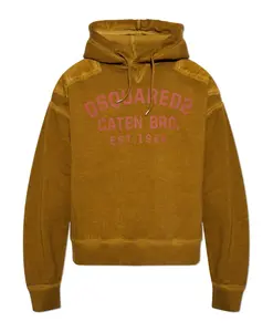 Толстовка с принтом Dsquared2, коричневый