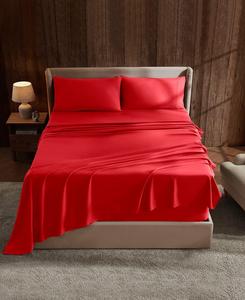 Комплект постельного белья Premier Collection с глубокими карманами, 3 предмета, размер Twin XL Nestl, Cherry Red