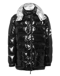 Нейлоновая куртка-пуховик Skull&Bones Philipp Plein, черный