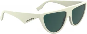 Женские солнцезащитные очки KARL LAGERFELD Kl6185s "Кошачий глаз", White