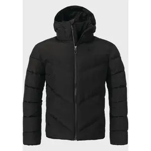 Пуховик Schöffel "Urban Ins Jacket Style Lodos MNS", с капюшоном, черный