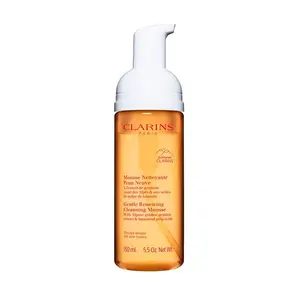 Новая пенка для очищения кожи Mousse Nettoyant Peau Neuve  Clarins, 150 ml
